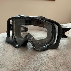 Carbon fiber Oakley mountain biking goggles